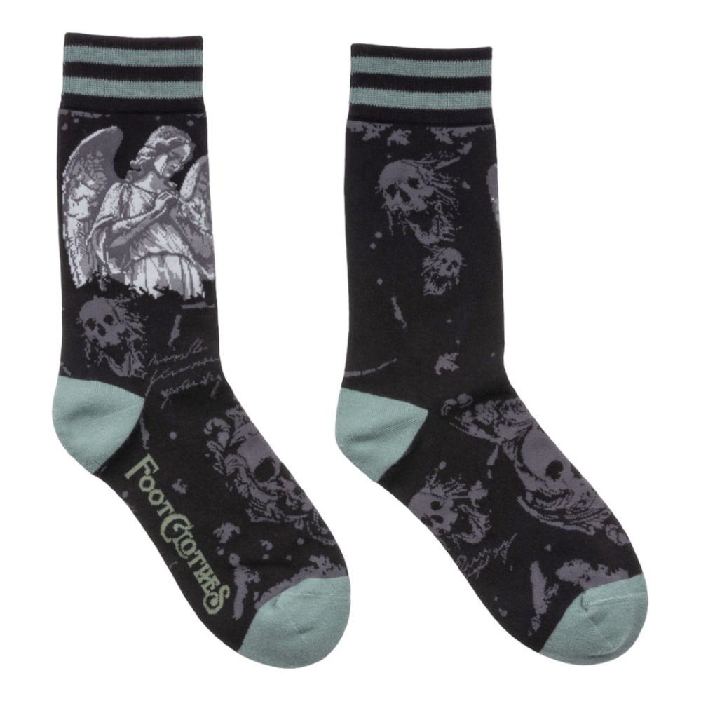 Footclothes - Nocturnal - Fallen Angel Chaussettes - Noir